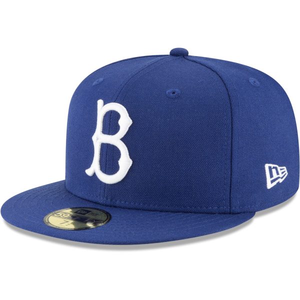 LA Dodgers Caps – mens brooklyn dodgers new era royal cooperstown collection wool 59fifty fitted hat for Every Dedicated Supporter
