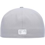 LA Dodgers Caps – mens los angeles dodgers new era gray white logo 59fifty fitted hat for Every Dedicated Supporter